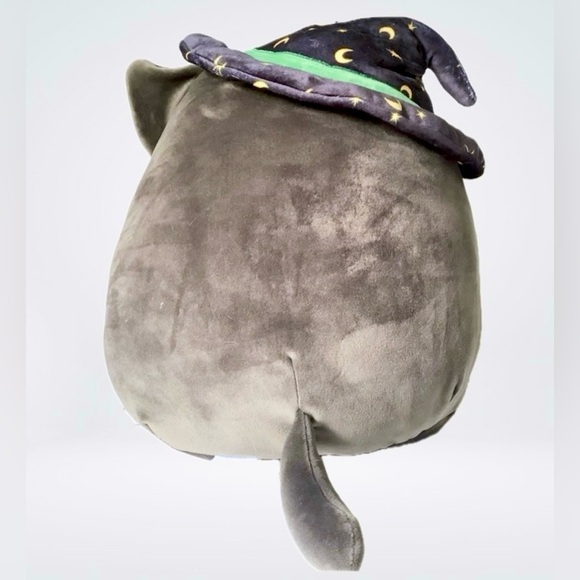 Squishmallows 11” Cleo The Black Witch Cat With Potion Halloween RARE - Picture 2 of 6